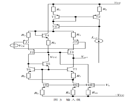 適用于功率運算放大器的輸入級放大電路設(shè)計