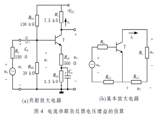 對負反饋放大電路增益估算的誤差研究