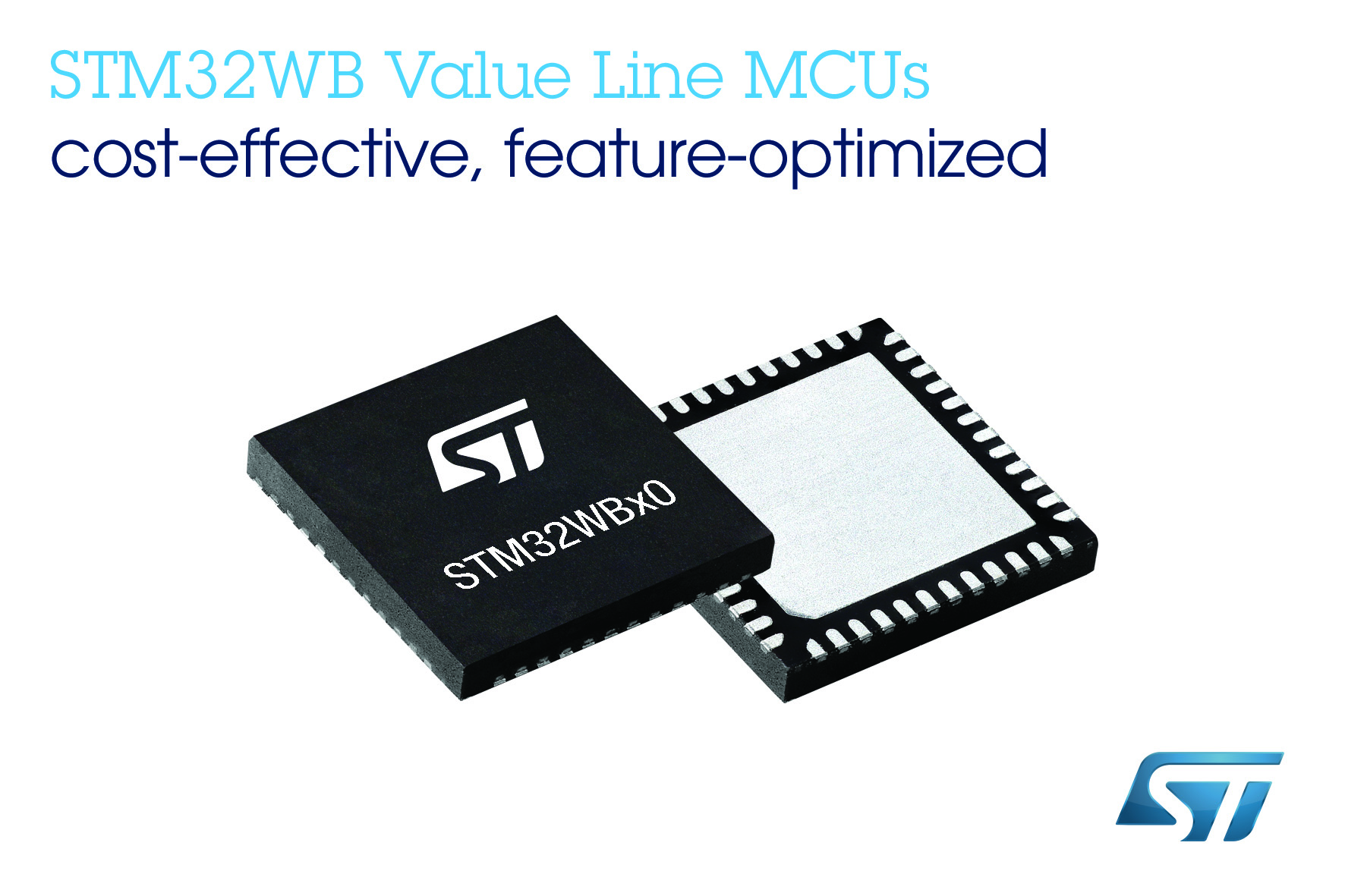 意法半导体经济型超值系列MCU新增STM32WB无线微控制器