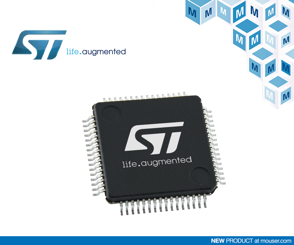 STMicroelectronics STM32L5超低功耗MCU在贸泽开售提升安全防御能力