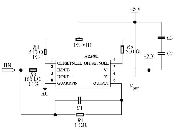 用于电子束设备的微电流检测系统
