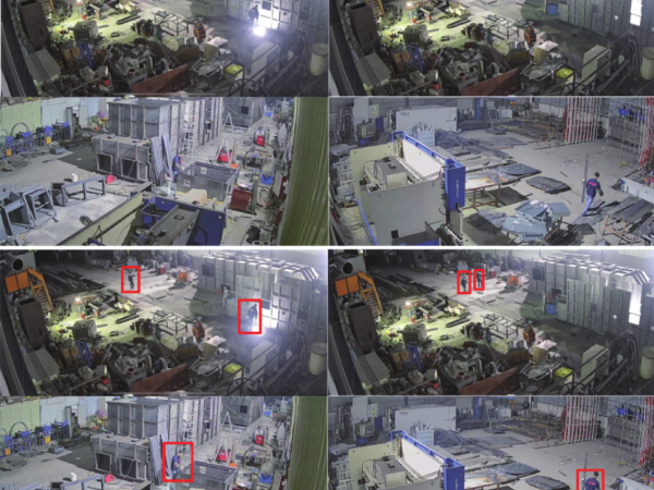 基于时间注意力增强的电厂智能安防监控人体异常行为识别