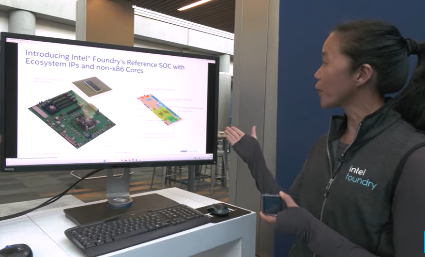 英特尔首次展示基于Intel 18A制程的非x86 SoC